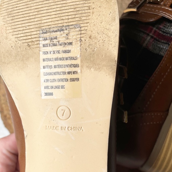 mark. -Mad About Plaid -Brogues Booties-Size 7 - Picture 2 of 5